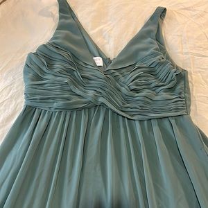 Bird Grey Bridesmaids Dress -XXL